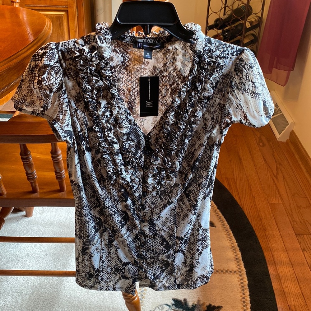 INC Garden Party blouse